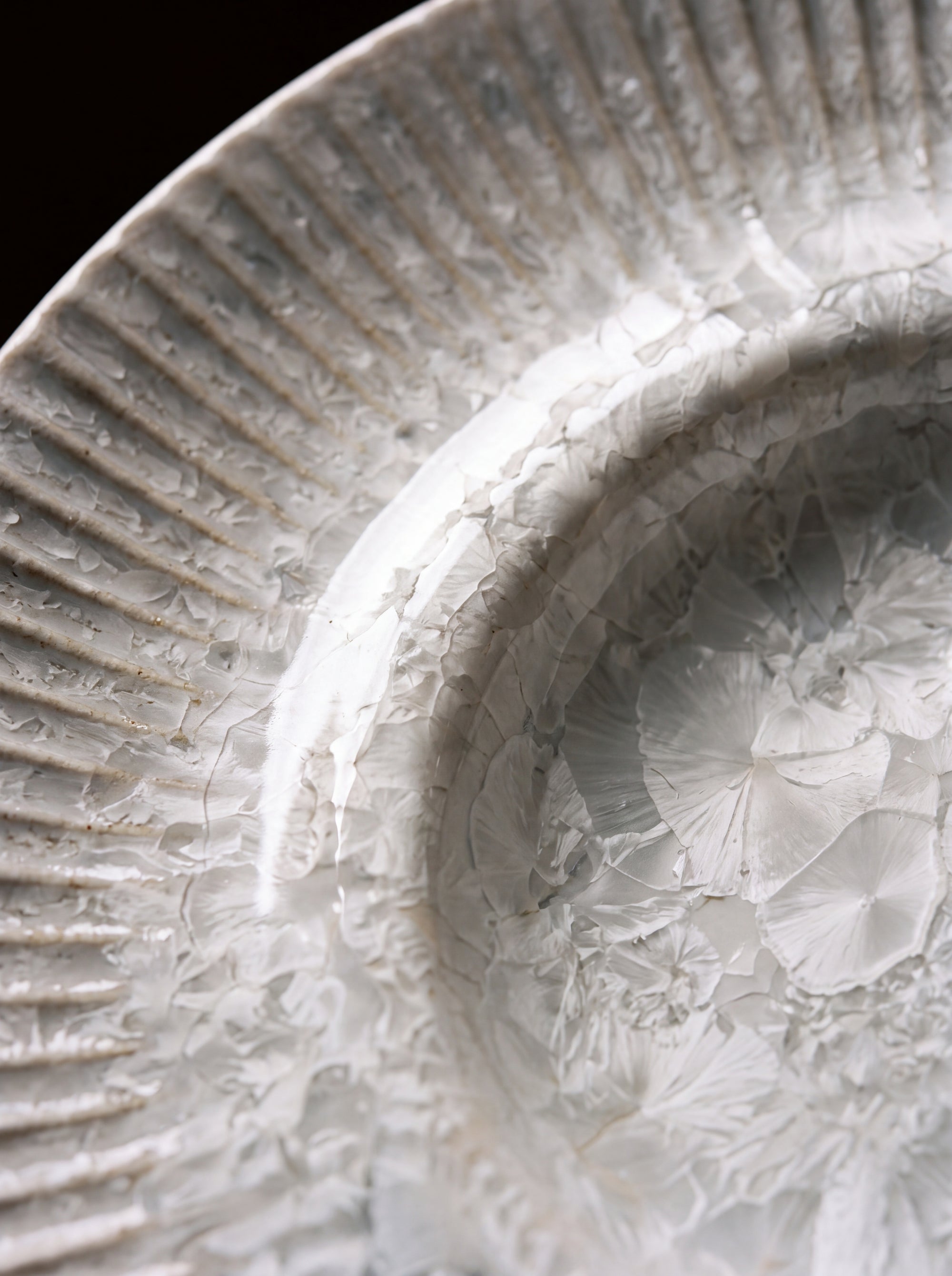 Glasur-Makro Hara, Glasur im Detail